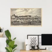 ニュージャージー州アスベリーパークのビジネスブロック ポスター (ホームオフィス)