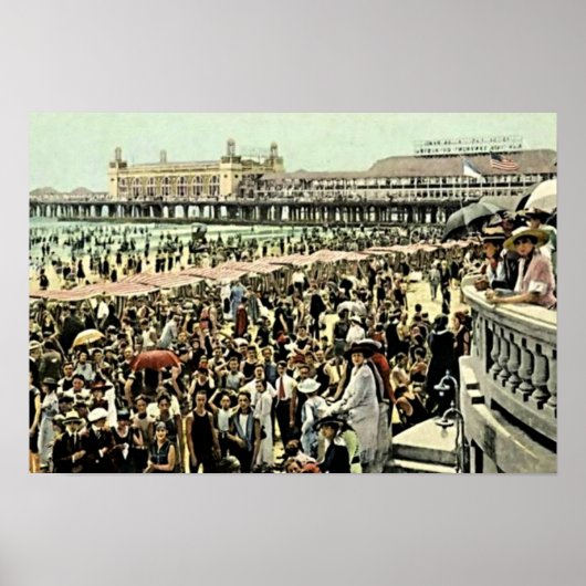 ニュージャージー州アトランティックシティ ポスター (正面)