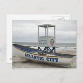 ニュージャージー州アトランティックシティ ポストカード (正面/裏面)