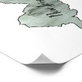 ニュージャージー州イラストレーションポスター ポスター (角)