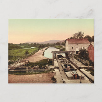 ニュージャージー州ウォータールーにあるモリスとエセックス運河 ポストカード