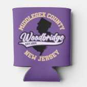 ニュージャージー州ウッドブリッジ 缶クーラー (裏面)