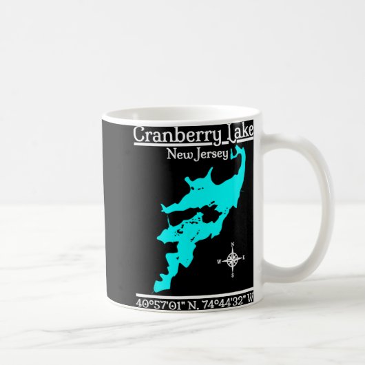ニュージャージー州クランベリーレイク コーヒーマグカップ (右)
