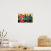 ニュージャージー州クリントンの赤い製粉所 ポスター (キッチン)