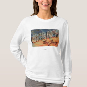 ニュージャージー州ケープメイ – 大文字のシーン Tシャツ