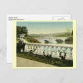 ニュージャージー州サマービルのデュークズパーク1912ヴィンテージ ポストカード (正面/裏面)