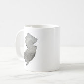 ニュージャージー州サンディ州の概要 コーヒーマグカップ (正面左)