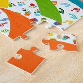 ニュージャージー州シーアイルシティ ジグソーパズル (側面)