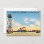 ニュージャージー州シーサイドパークとシーサイドハイツ ポストカード (正面/裏面)