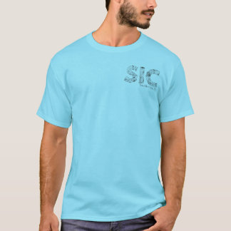 ニュージャージー州シー・アイル・シティ ジャージーショア イラストTシャツ Tシャツ