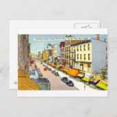 ニュージャージー州ジャージーシティにニューアークAve ポストカード (正面/裏面)