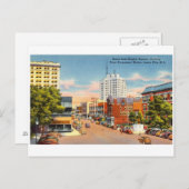 ニュージャージー州ジャージーシティベルゲンスクエア ポストカード (正面/裏面)