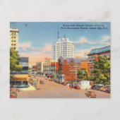 ニュージャージー州ジャージーシティベルゲンスクエア ポストカード (正面)