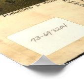 ニュージャージー州ソマービルの空中表示(1882) ポスター (角)