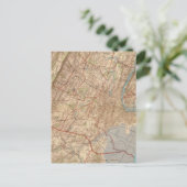 ニュージャージー州ニューアークとエリザベス ポストカード (スタンド正面)