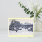 ニュージャージー州ニューアークのブランチブルックパークヴィンテージ ポストカード (スタンド正面)