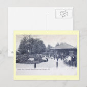 ニュージャージー州ニューアークのブランチブルックパークヴィンテージ ポストカード (正面/裏面)