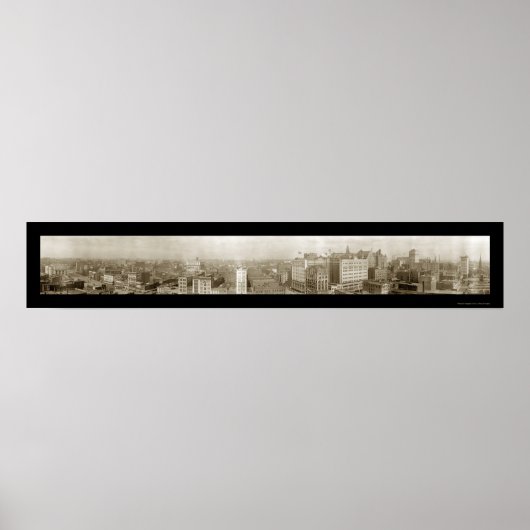 ニュージャージー州ニューアーク写真1912 ポスター (正面)