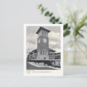 ニュージャージー州ニューアーク駅ヴィンテージ ポストカード (スタンド正面)