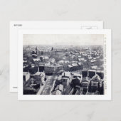 ニュージャージー州ニュー・ブランズウィックの鳥瞰図 1906年ヴィンテージ ポストカード (正面/裏面)