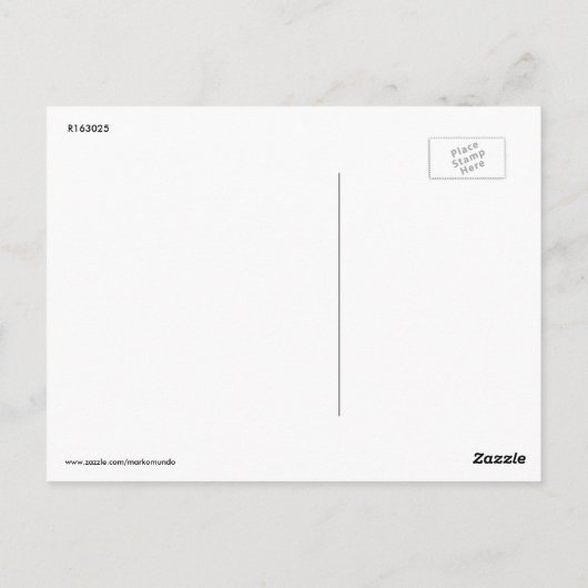 ニュージャージー州ネシャニック駅ヴィンテージ ポストカード (裏面)