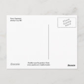 ニュージャージー州フェリーターミナル ポストカード (裏面)