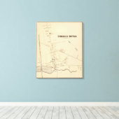 ニュージャージー州フォーク川 キャンバスプリント (インサイチュ (ウッドフロア))