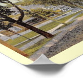 ニュージャージー州フリーホールドW.メイン・セント,ヴィンテージスタイル ポスター (角)