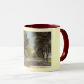 ニュージャージー州フリーホールドW.メイン・セント,ヴィンテージスタイル マグカップ (正面右)