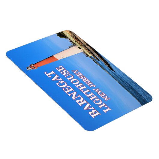 ニュージャージー州フレキシマグネット、バーネガットライトハウス マグネット (右側)