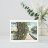 ニュージャージー州ブルームフィールド、モリス運河ヴィンテージ ポストカード (スタンド正面)