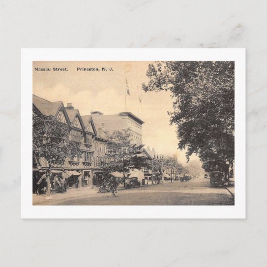 ニュージャージー州プリンストンヴィンテージ ポストカード (正面)