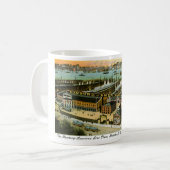 ニュージャージー州ホボケンのハンブルク・アメリカン・ライン コーヒーマグカップ (正面左)