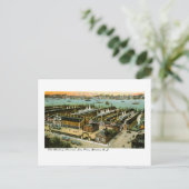 ニュージャージー州ホボケンのハンブルク・アメリカン・ライン ポストカード (スタンド正面)