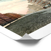 ニュージャージー州ホボケンのワシントン・セントヴィンテージ ポスター (角)