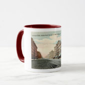 ニュージャージー州ホボケンのワシントン・セントヴィンテージ マグカップ (正面左)