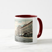 ニュージャージー州ホボケンのワシントン・セントヴィンテージ マグカップ (正面右)