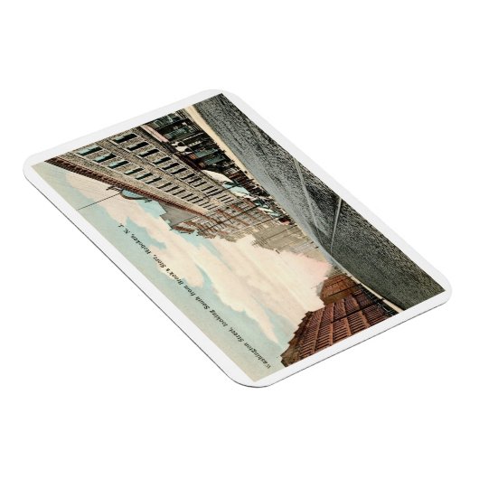 ニュージャージー州ホボケンのワシントン・セントヴィンテージ マグネット (右側)