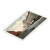 ニュージャージー州ホボケンのワシントン・セントヴィンテージ マグネット (左側)