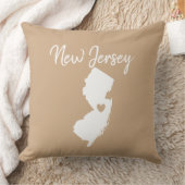 ニュージャージー州マップラブホーム装飾用クッション クッション (ブランケット)