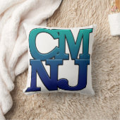 ニュージャージー州メイ岬からの挨拶 クッション (ブランケット)