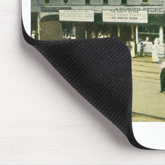 ニュージャージー州メイ岬ボードウォークヴィンテージ マウスパッド (コーナー)