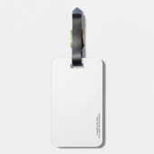 ニュージャージー州メイ岬ボードウォークヴィンテージ ラゲッジタグ (裏面縦)