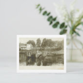 ニュージャージー州モリスカナルヴィンテージ ポストカード (スタンド正面)