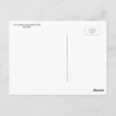 ニュージャージー州モリスカナルヴィンテージ ポストカード (裏面)