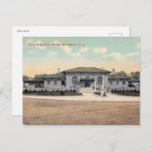 ニュージャージー州モリストウン駅ヴィンテージ ポストカード (正面/裏面)