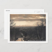 ニュージャージー州モンクレアからニューヨーク市ヴィンテージ ポストカード (正面/裏面)