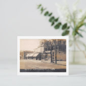 ニュージャージー州モーレスタウンMain St. 1924ヴィンテージ ポストカード (スタンド正面)