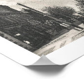 ニュージャージー州ラザフォードのPark Ave.ヴィンテージ ポスター (角)