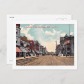 ニュージャージー州ラザフォードのPark Ave. 1910ヴィンテージ ポストカード (正面/裏面)